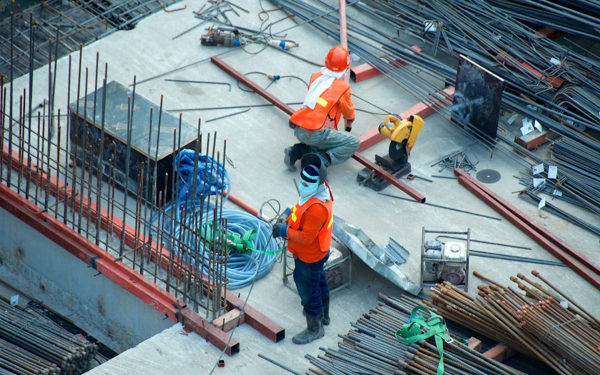 Construction site representing project development